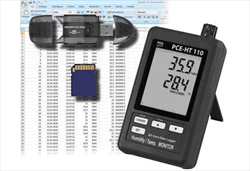 Thiết bị đo và ghi nhiệt độ, độ ẩm - PCE-HT 110